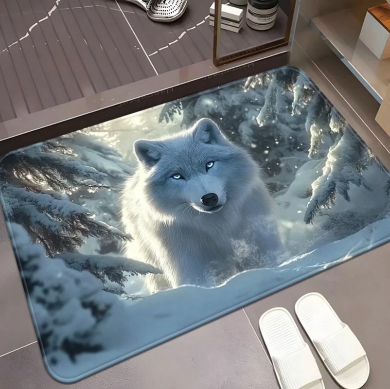 Soğuk Beyaz Kurt Paspas Yaban  - Puzzle Blank White incelemesi ve fiyatı